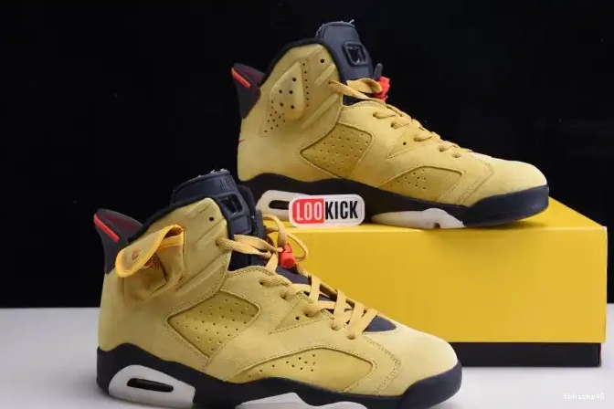 Rep TBkick JORDAN X TRAVIS SCOTT 6 YELLOW AIR CN1084-300 0616
